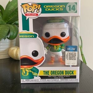 The University of Oregon Duck. Funko POP! Mascot. New!